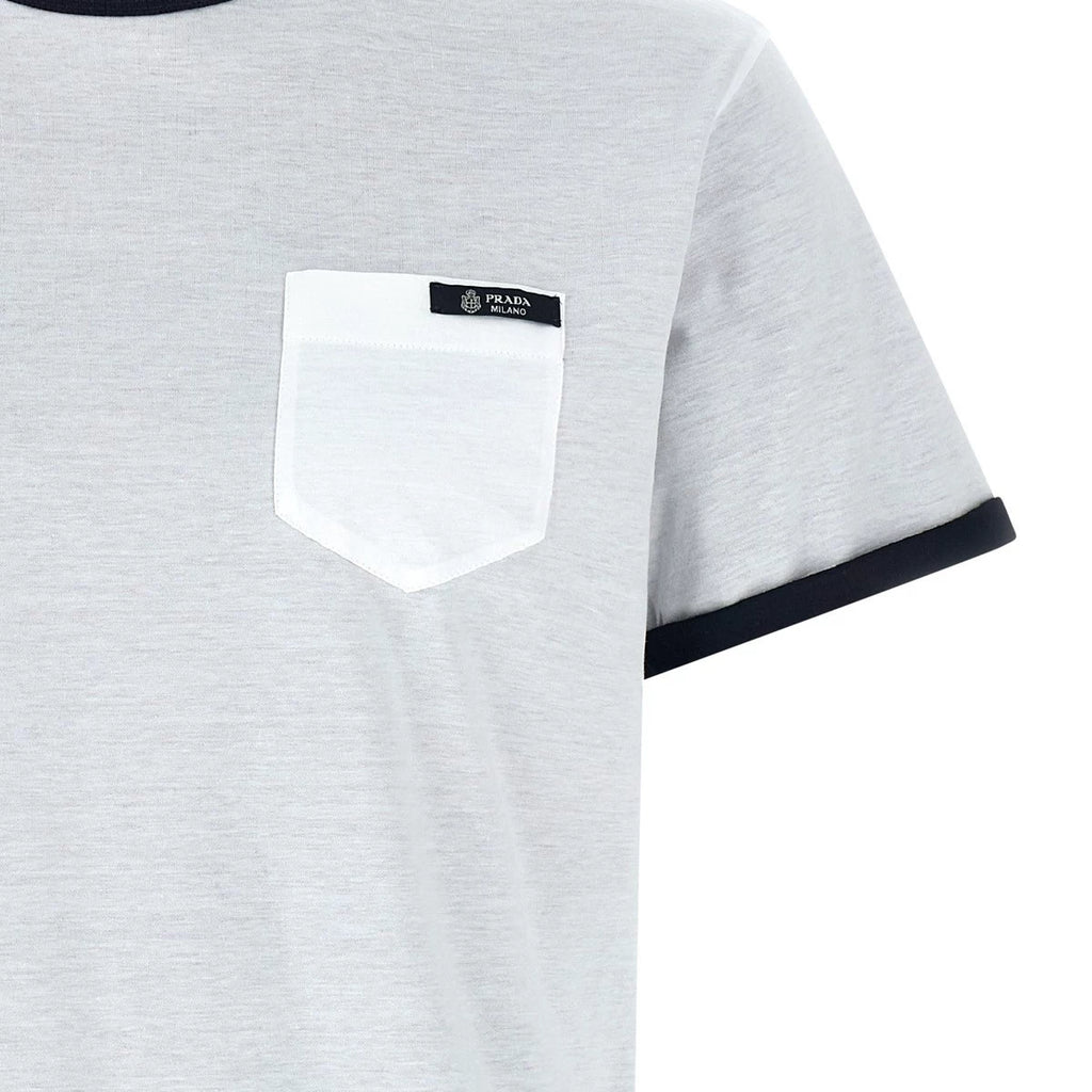 Prada Men's T-Shirt in White