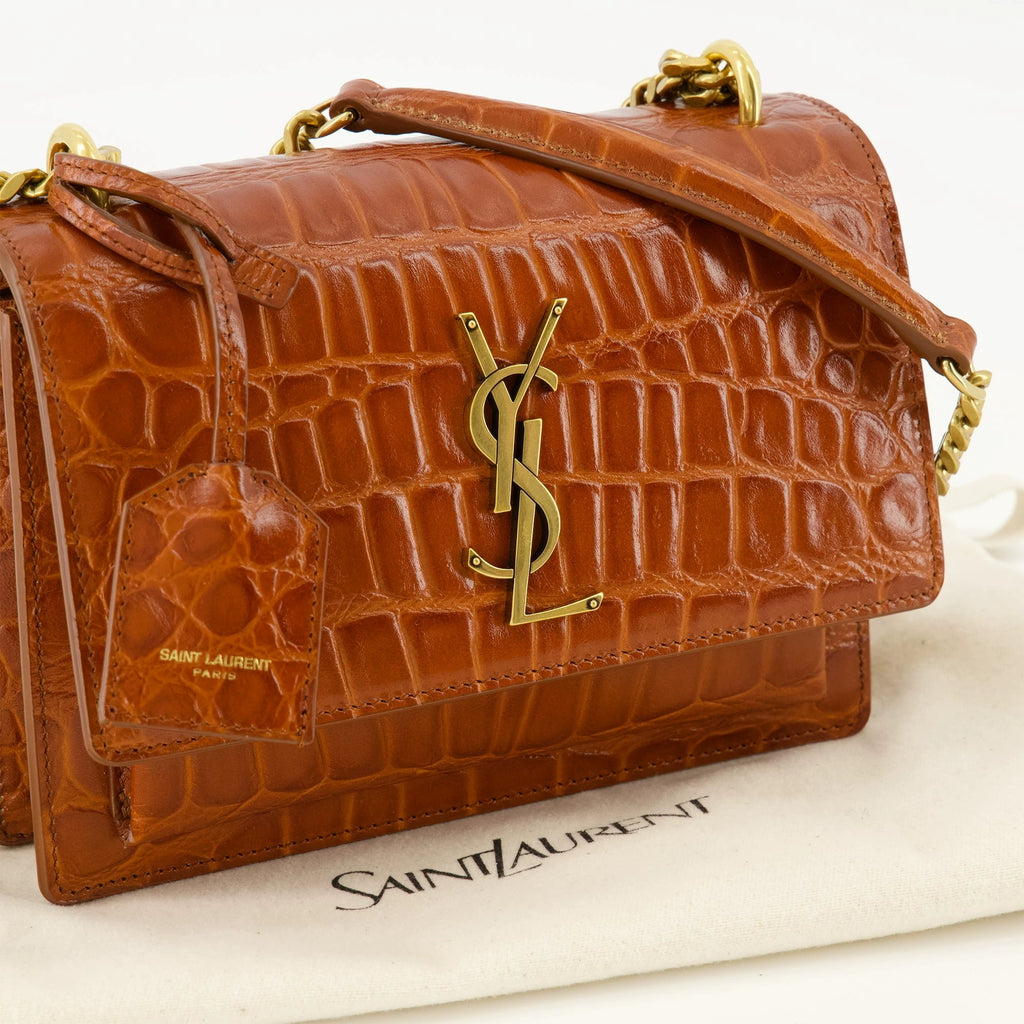 Saint Laurent Women's YSL Sunset Small Shoulder Bag