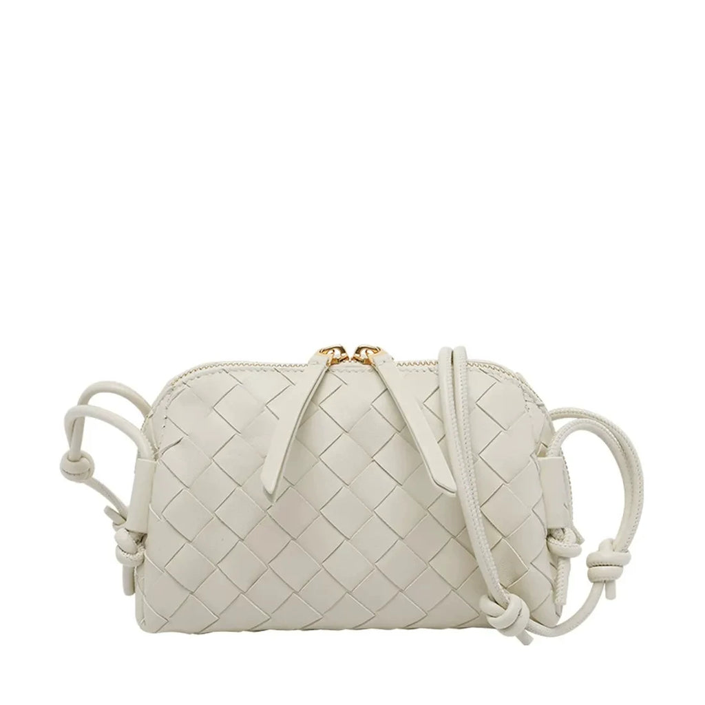 Bottega Veneta Women's Concert Mini Shoulder Bag in White