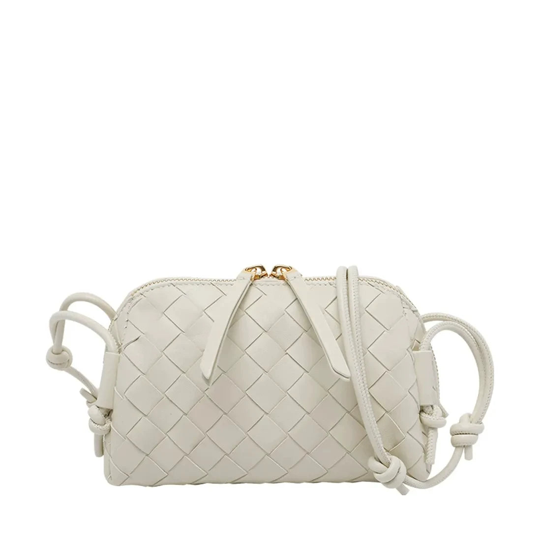 Bottega Veneta Women's Concert Mini Shoulder Bag in White