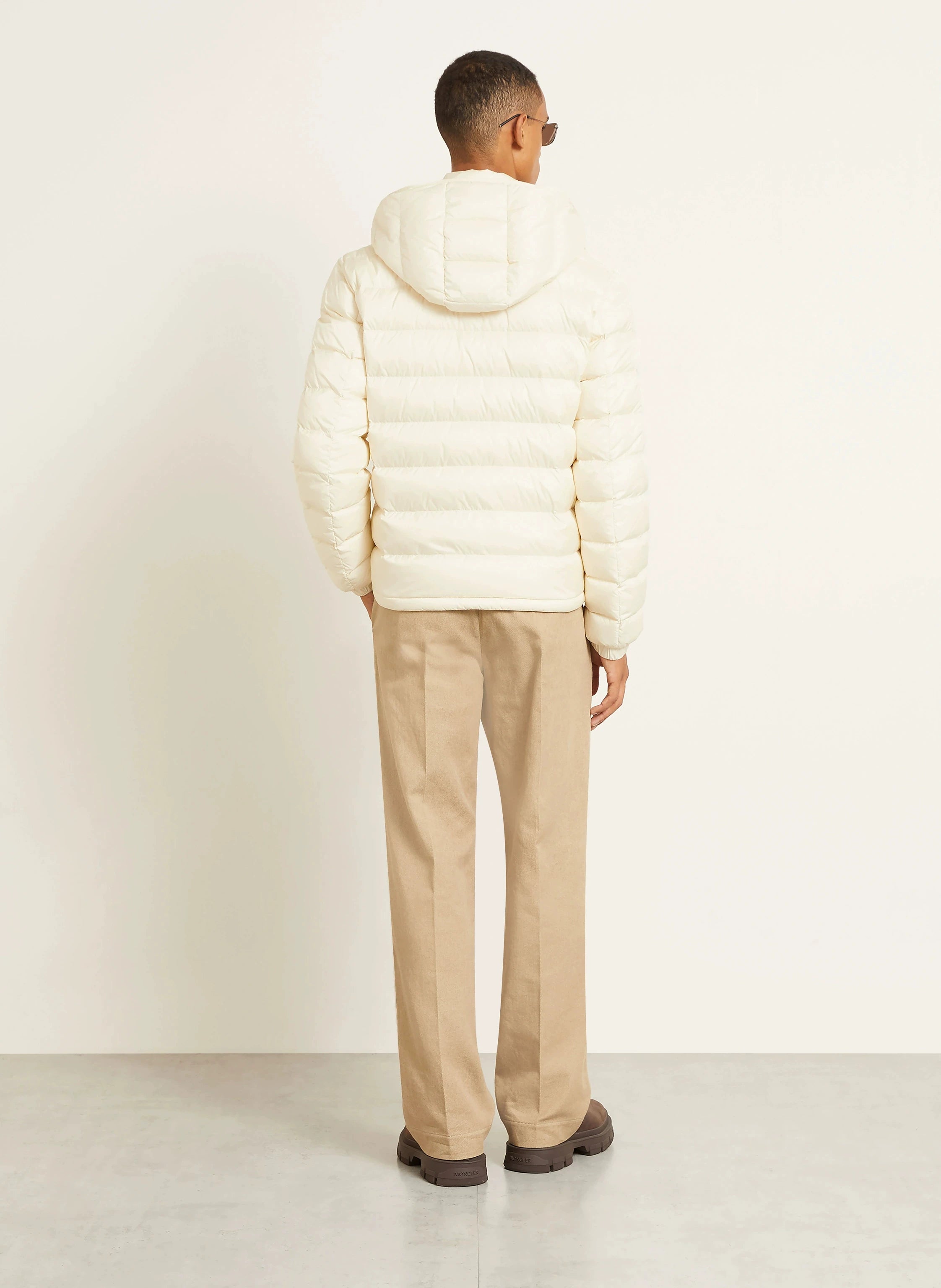 Moncler Men's Verith Down Jacket in White