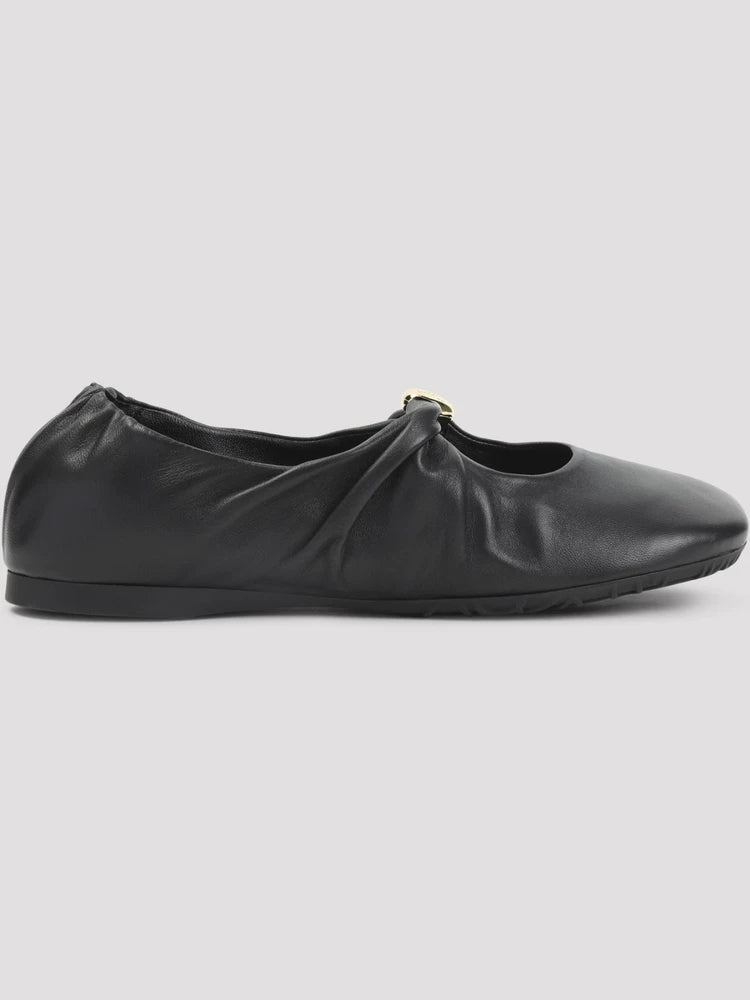 Loewe Women's Pebble Soft Shoes in Black