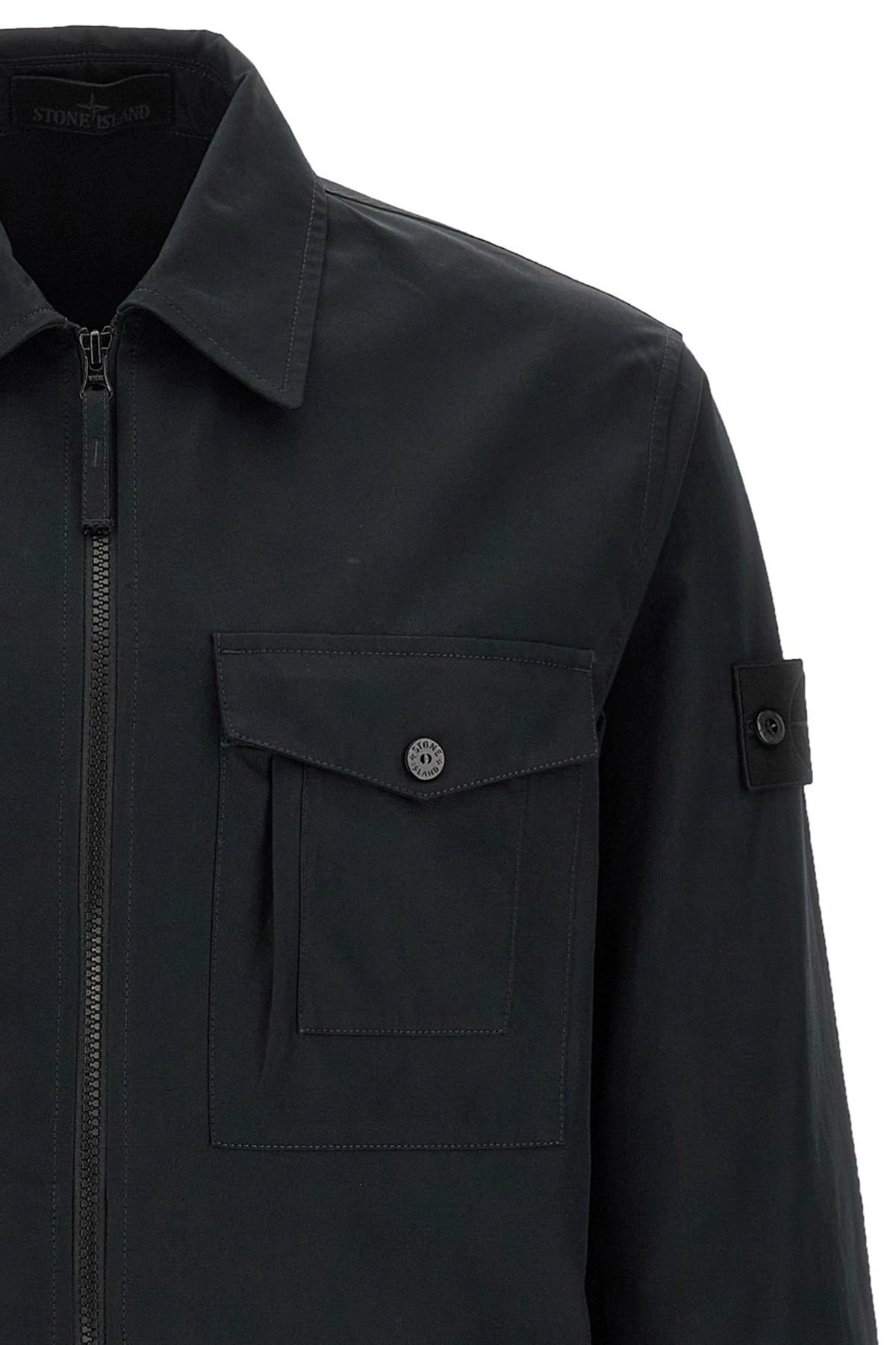 Stone Island Men's Ghost Jacket in Blue