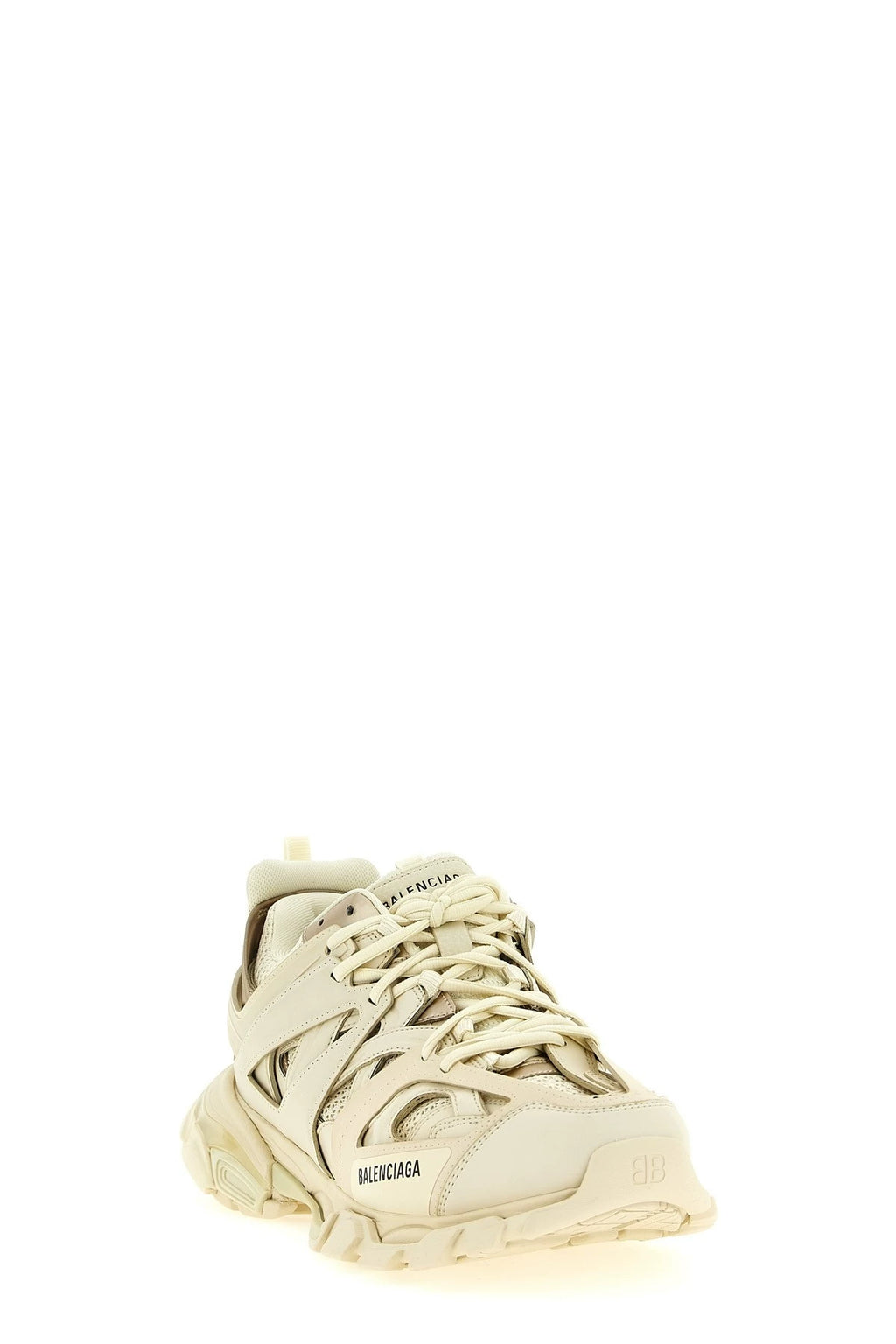 Balenciaga Men's Track Sneakers in Beige