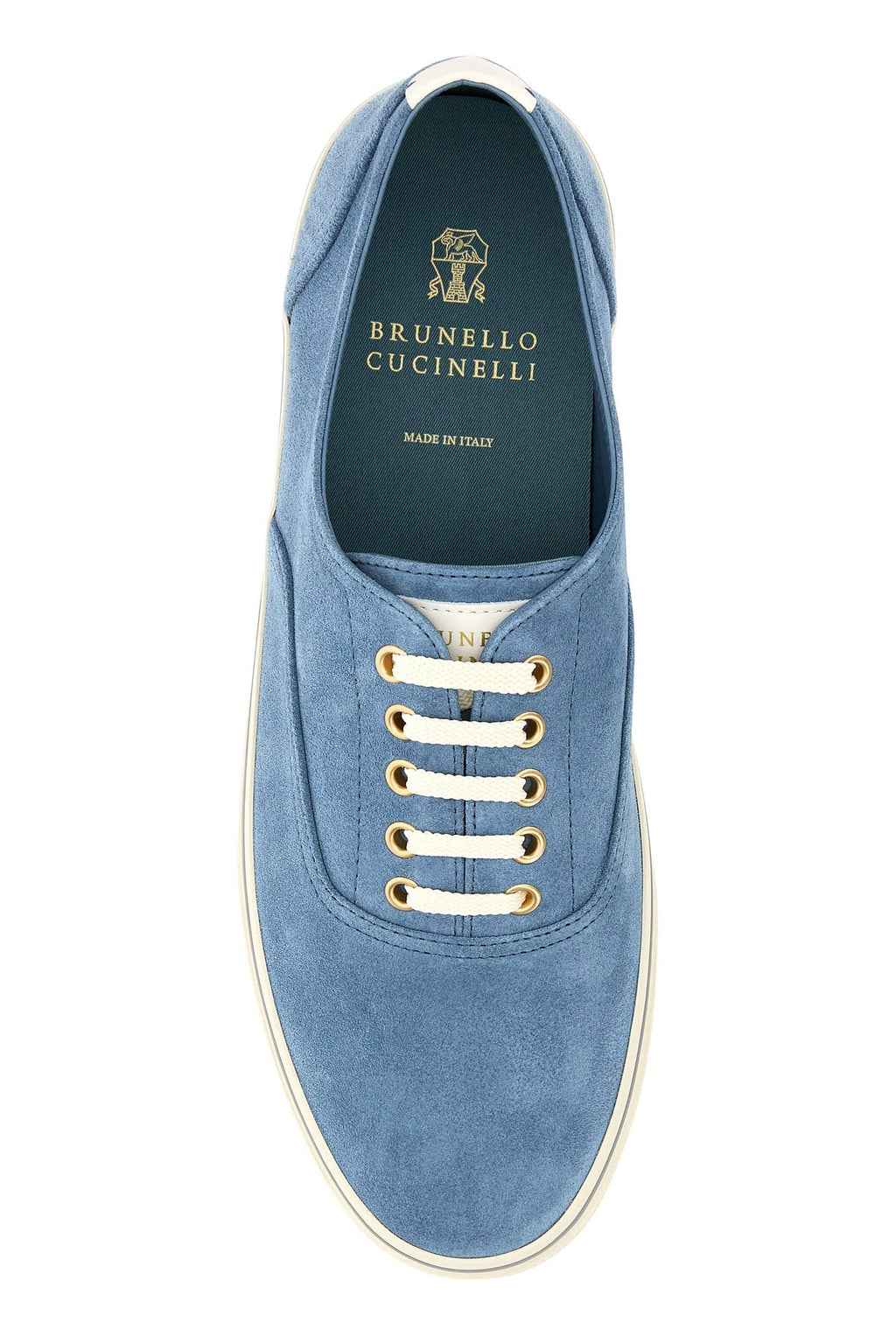 Brunello Cucinelli Men's Sneakers in Blue