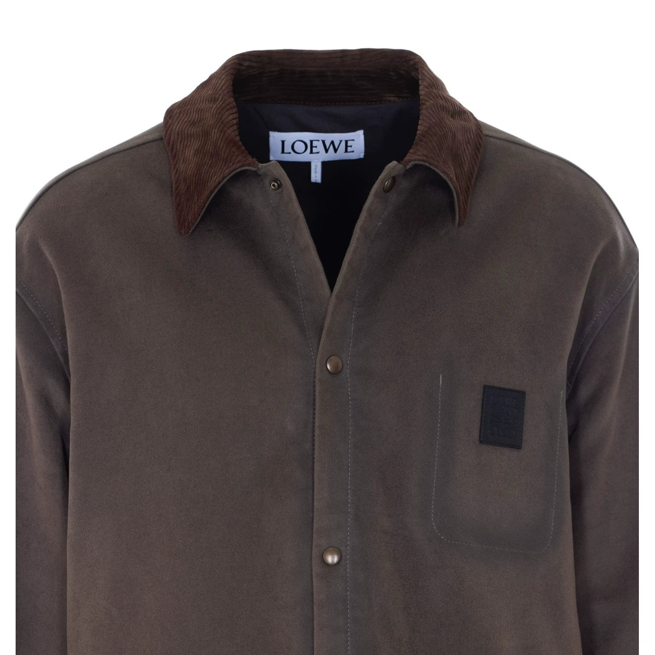 Loewe Men's Jacket in Khaki