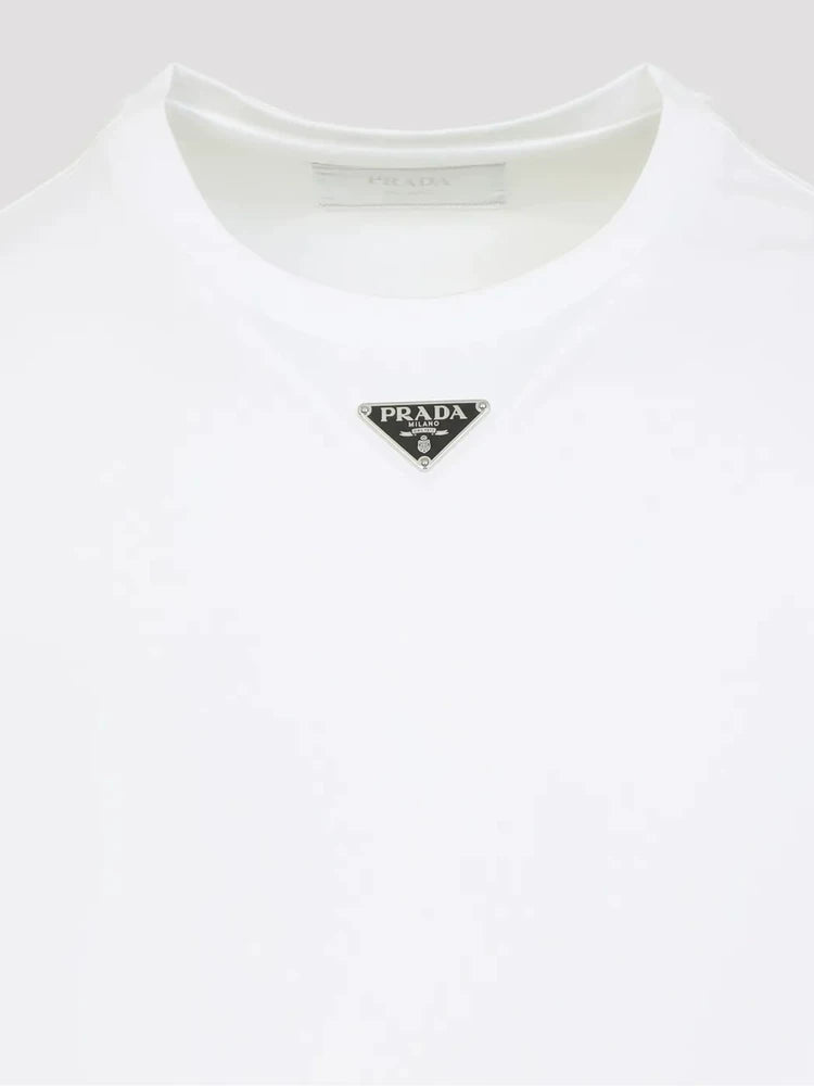 Prada Men's T-Shirt in White