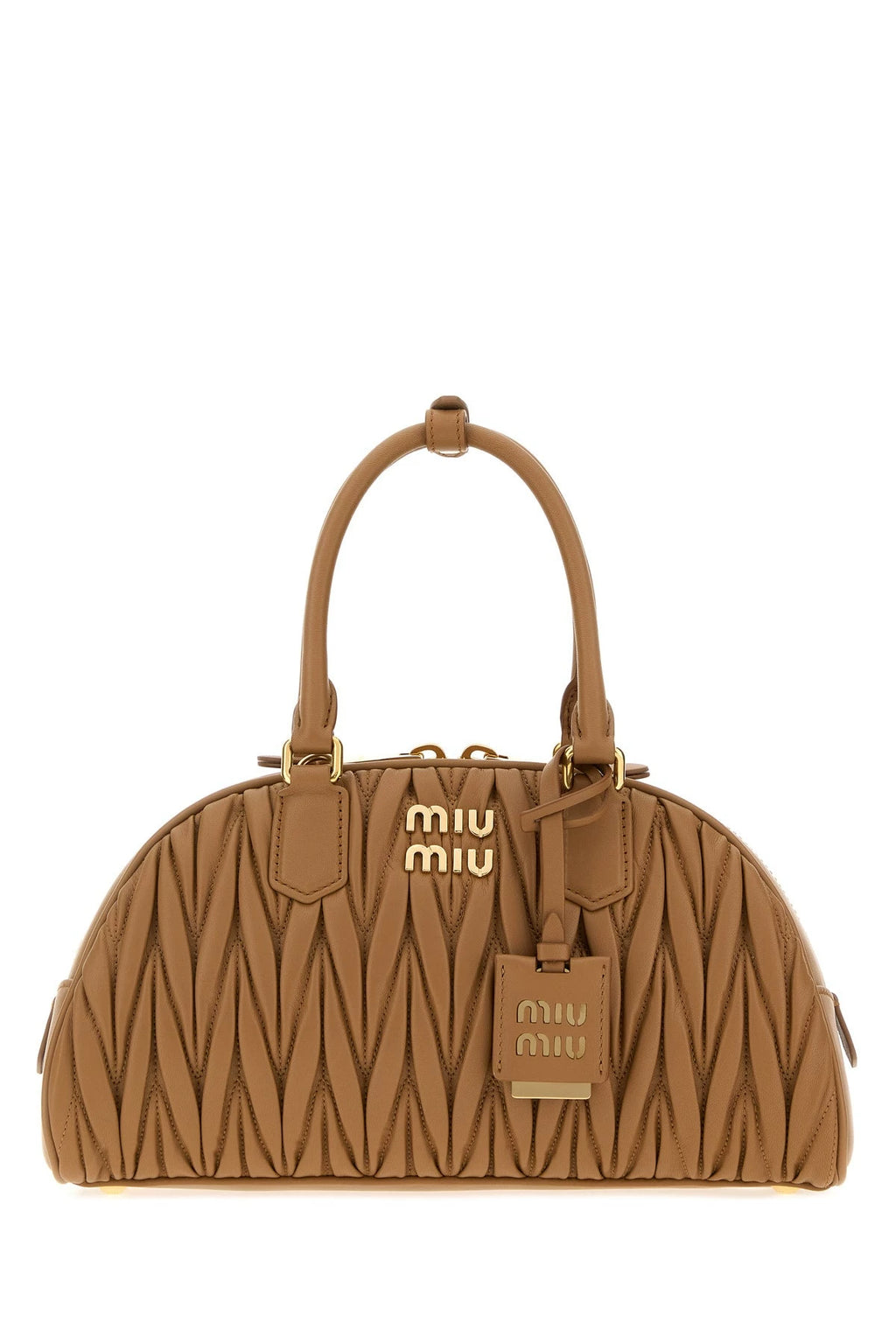 Miu Miu Women's Arcadie Shoulder Bag in Caramel