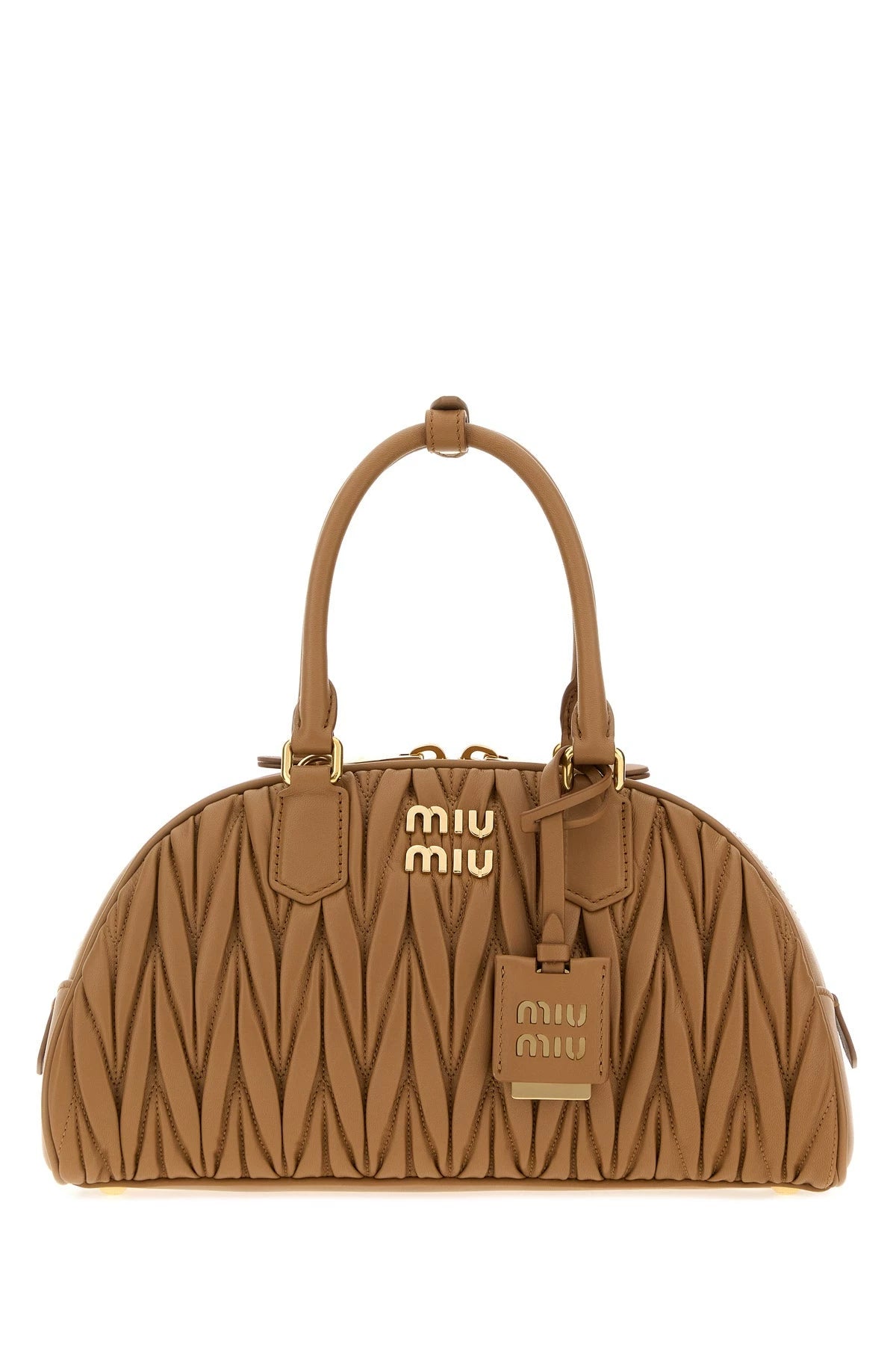 Miu Miu Women's Arcadie Shoulder Bag in Caramel