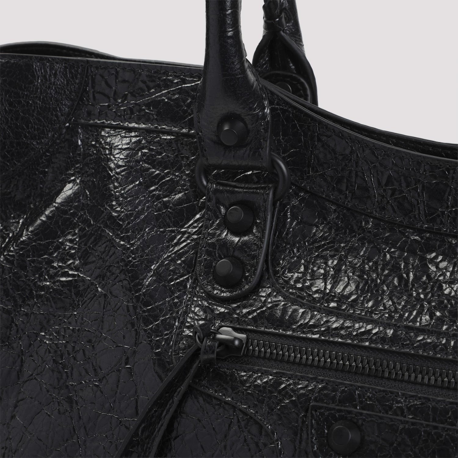 Balenciaga Men's Le City Large Bag in Black