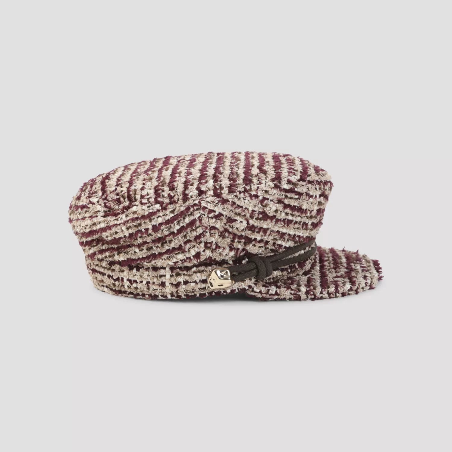 Maison Michel New Abby Hat in Burgundy