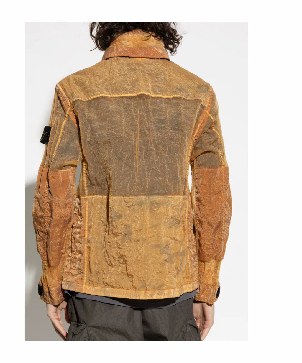 Stone Island Men's Jacket in Yellow