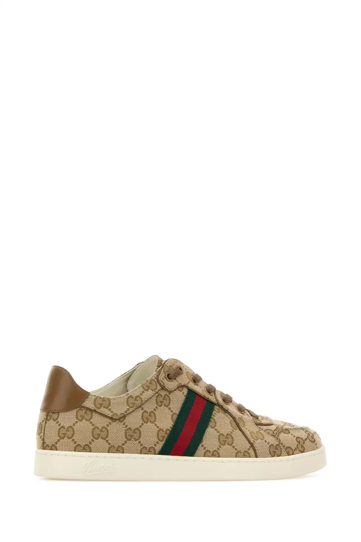 Gucci Stretch Sneakers in Beige