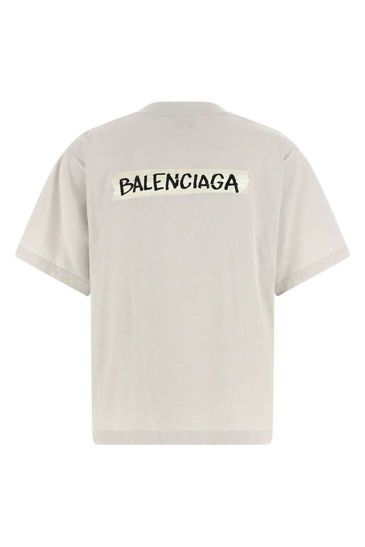 Balenciaga Women's Logo T-Shirt in White