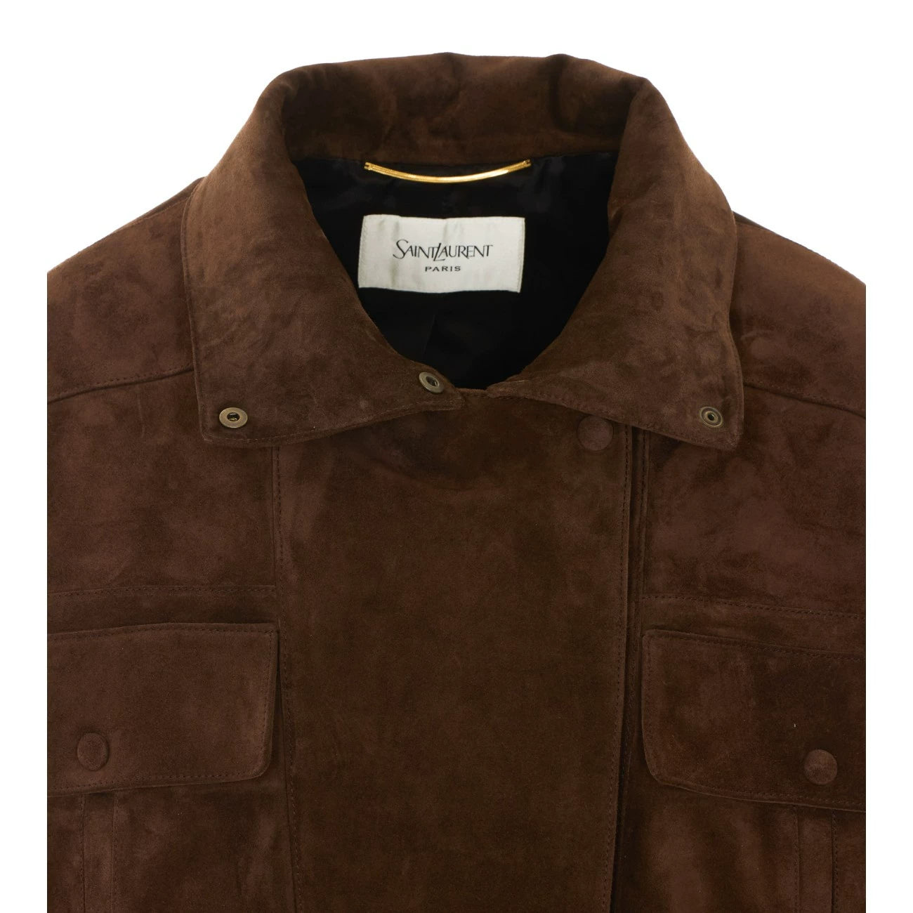 Saint Laurent Women's YSL Leather Jacket