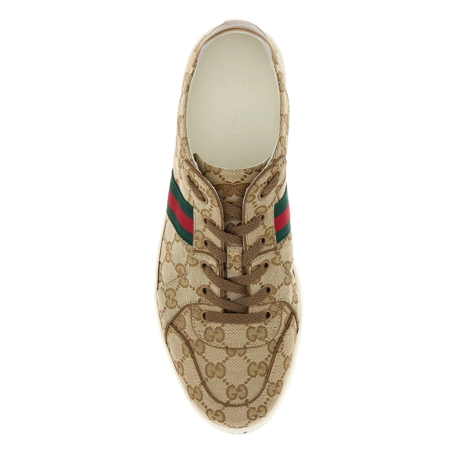 Gucci Stretch Sneakers in Beige