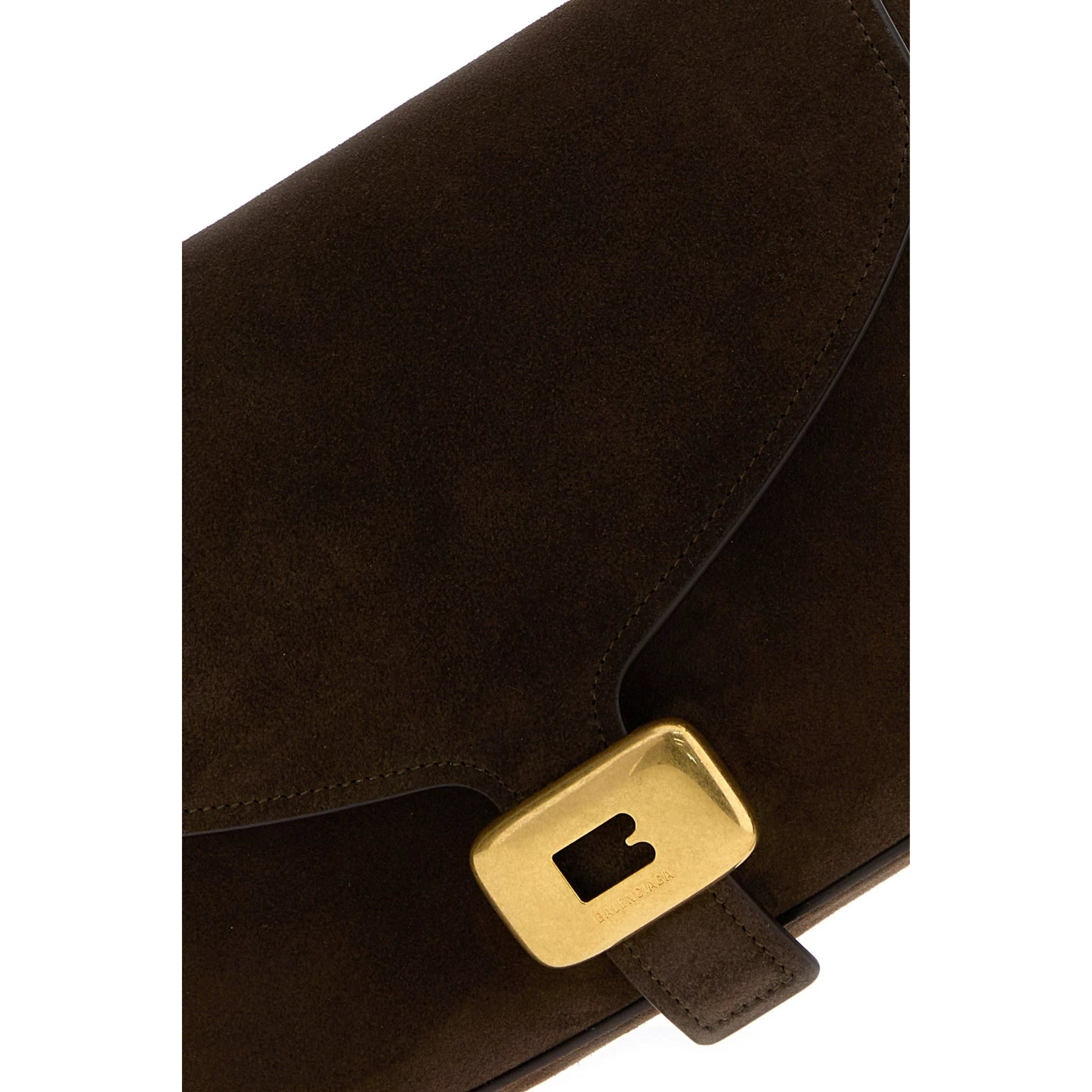 Balenciaga Women's Clicca Medium Bag in Brown