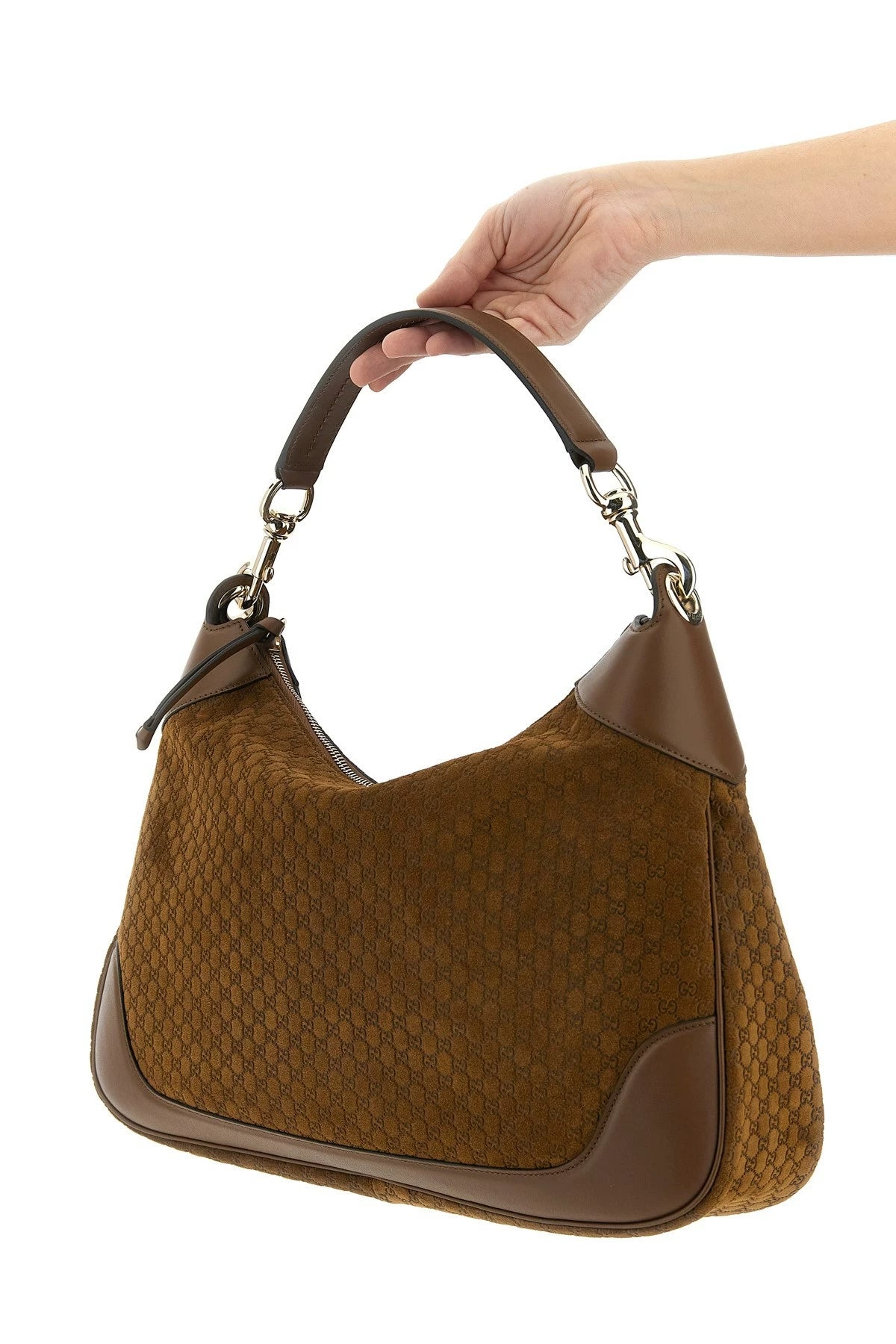 Gucci Women's Gucci B Medium Bag in Brown