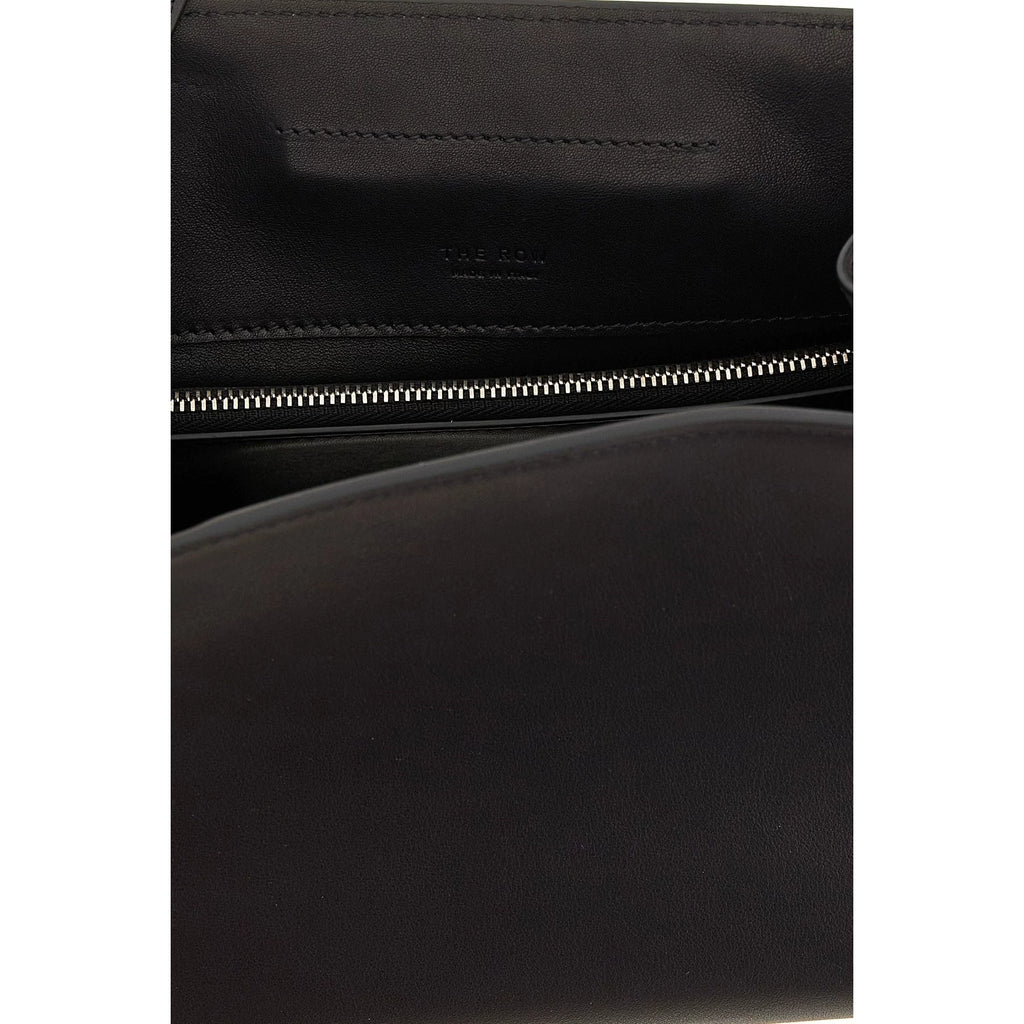 The Row Women's Peggy Bag in Black