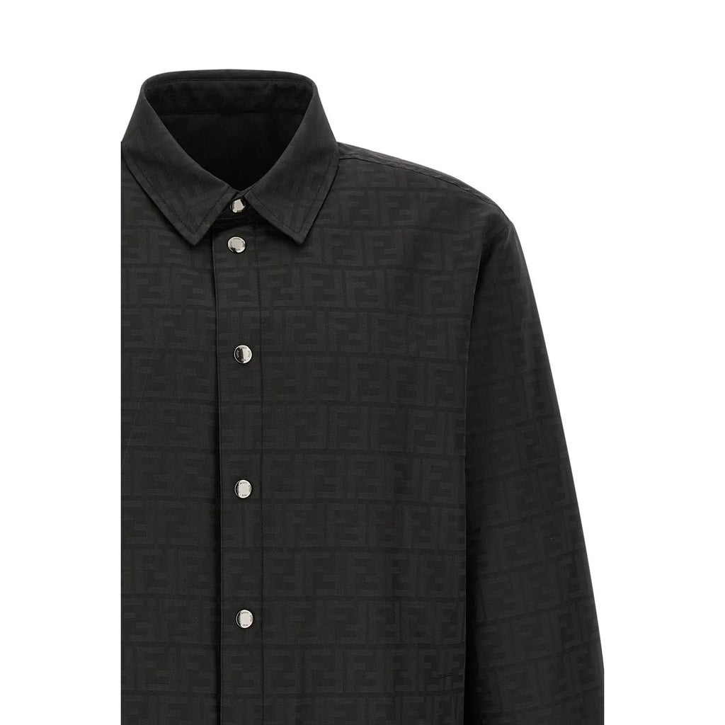 Fendi Men's Jacket in Black