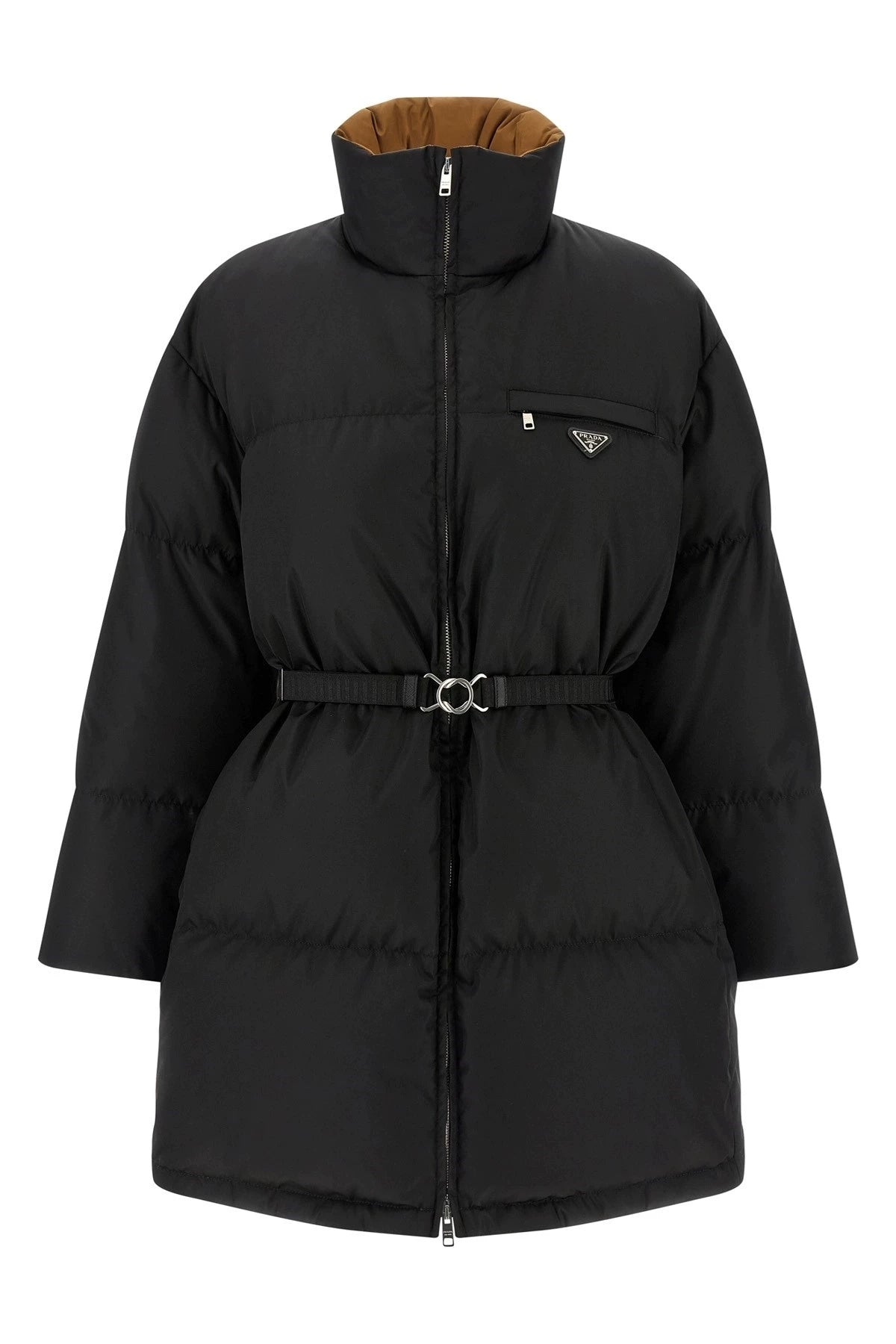 Prada Women's Maxi Down Jacket in Black