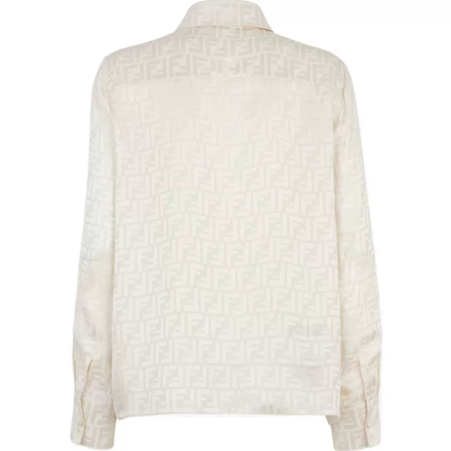 Fendi Women's Shirt in Beige