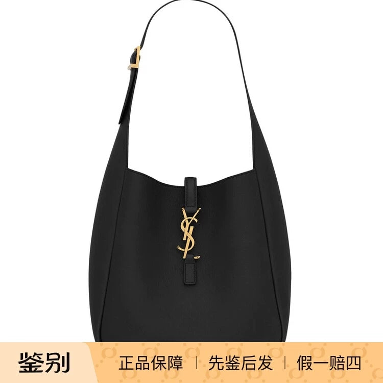 Saint Laurent YSL Le 5a7 Small Bag in Black