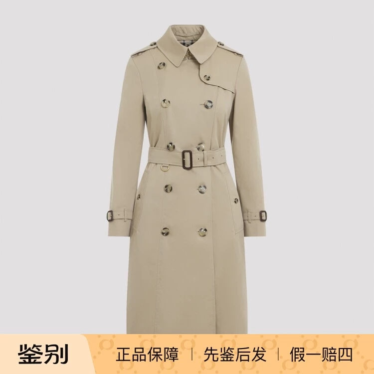 Burberry Women's Chelsea Trench Coat in Beige