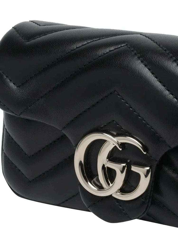 Gucci Women's Gg Marmont Mini Bag in Black