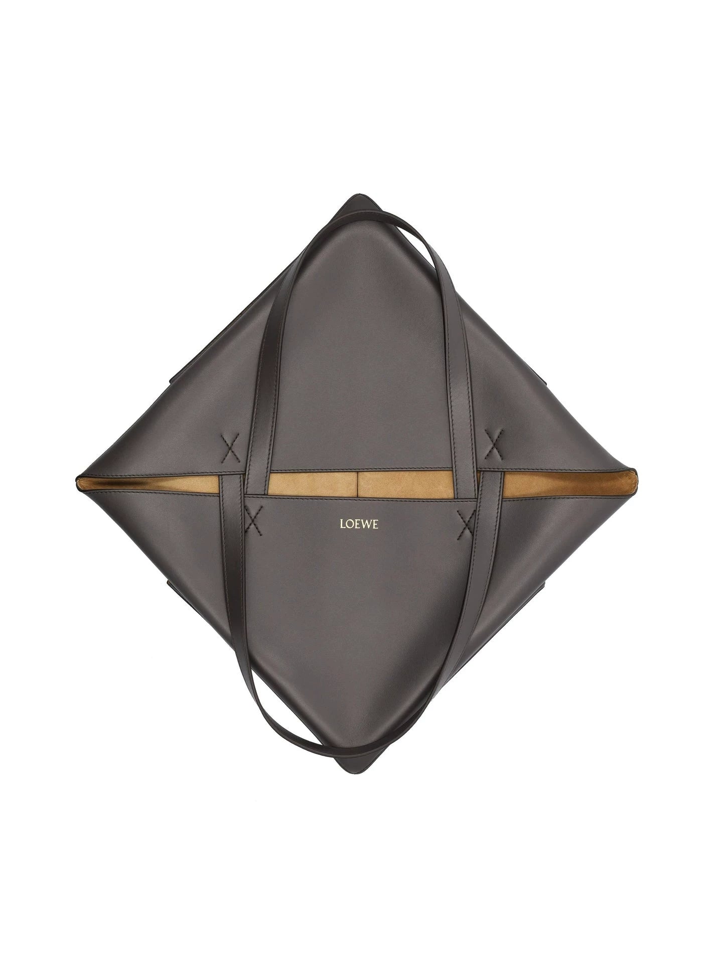 Loewe Men's Puzzle Fold Tote XL Large Bag in Grey