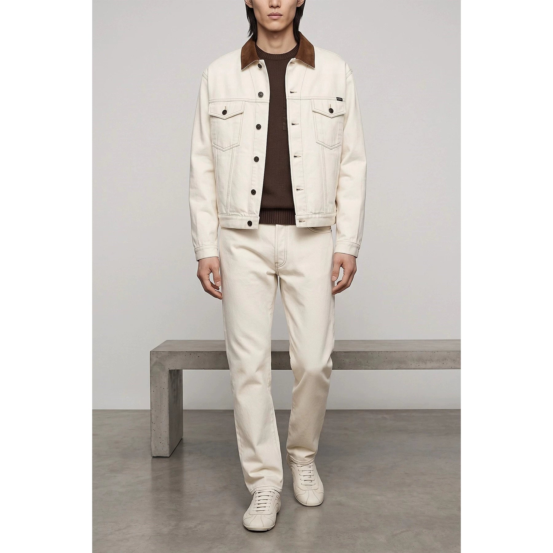 Prada Men's Jacket in White