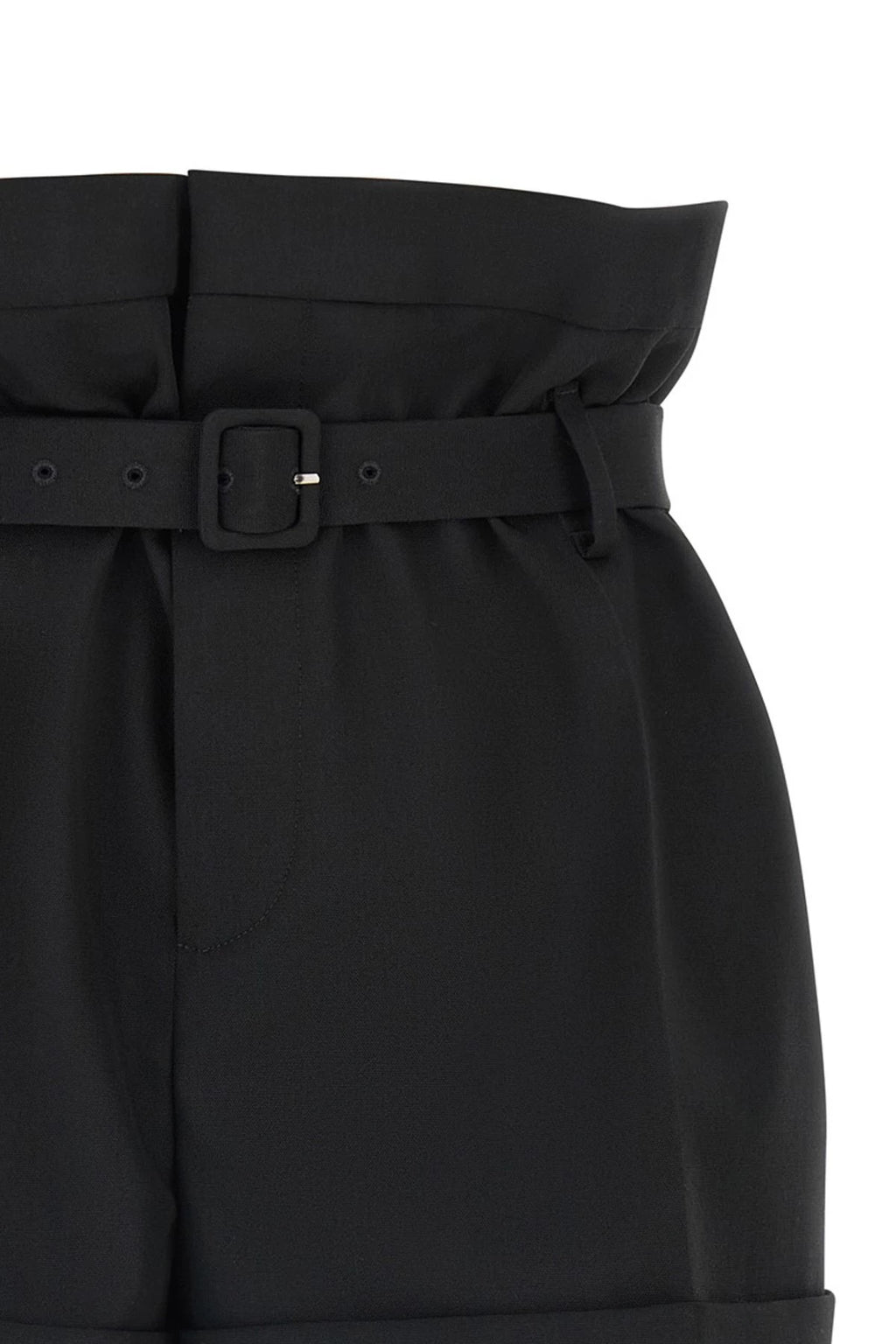 Saint Laurent Women's YSL Shorts in Black