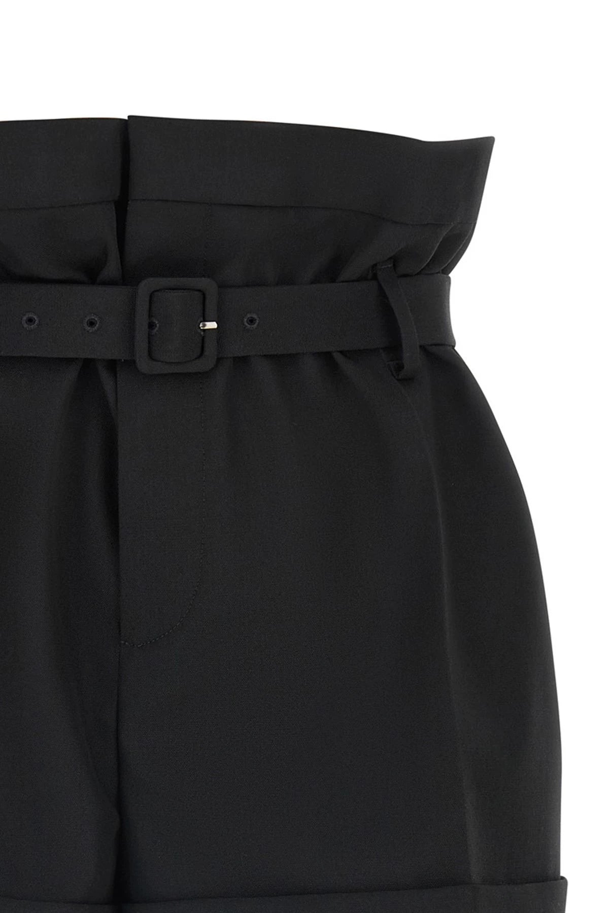 Saint Laurent Women's YSL Shorts in Black