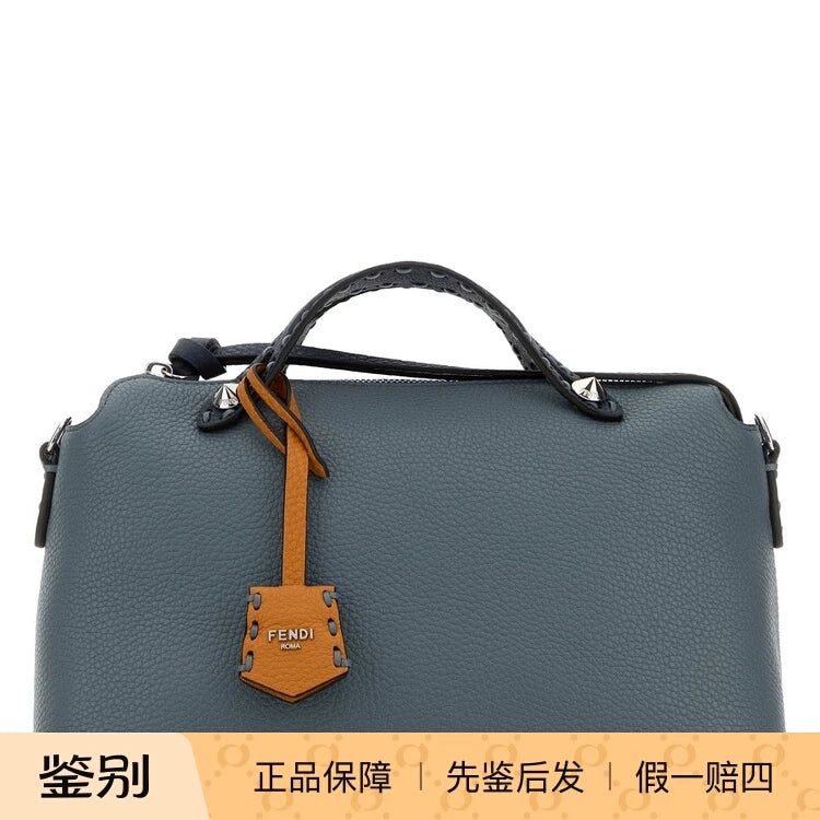 Fendi Women's By The Way Selleria Medium Bag in Blue