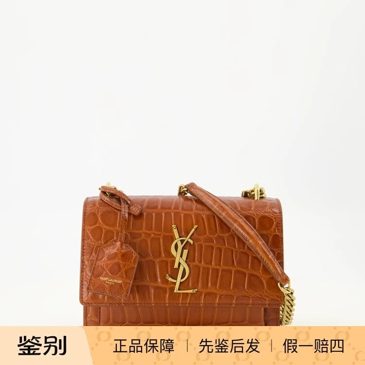 Saint Laurent Women's YSL Sunset Small Shoulder Bag