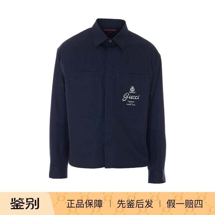 Gucci Men's Fireze Jacket in Blue