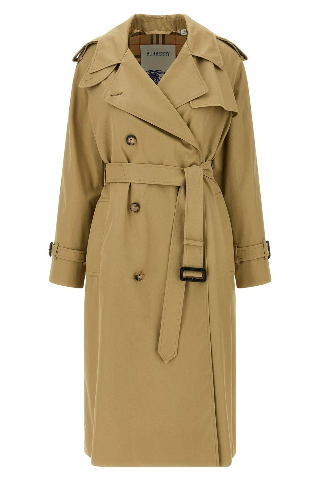 Burberry Women's Castleford Trench Coat in Beige