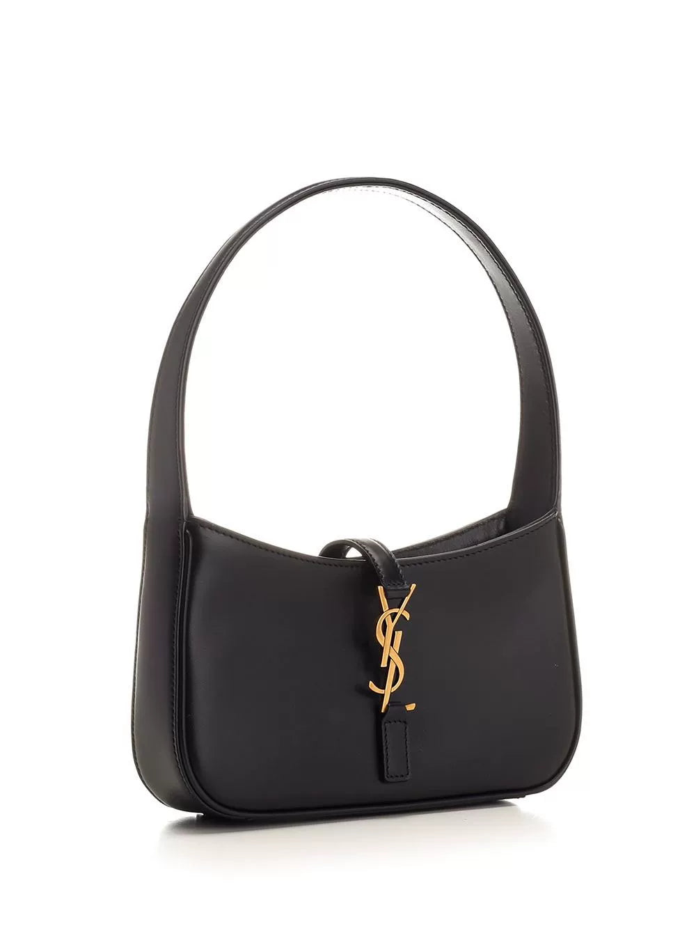 Saint Laurent YSL Le 5a7 Hobo Mini Bag in Black