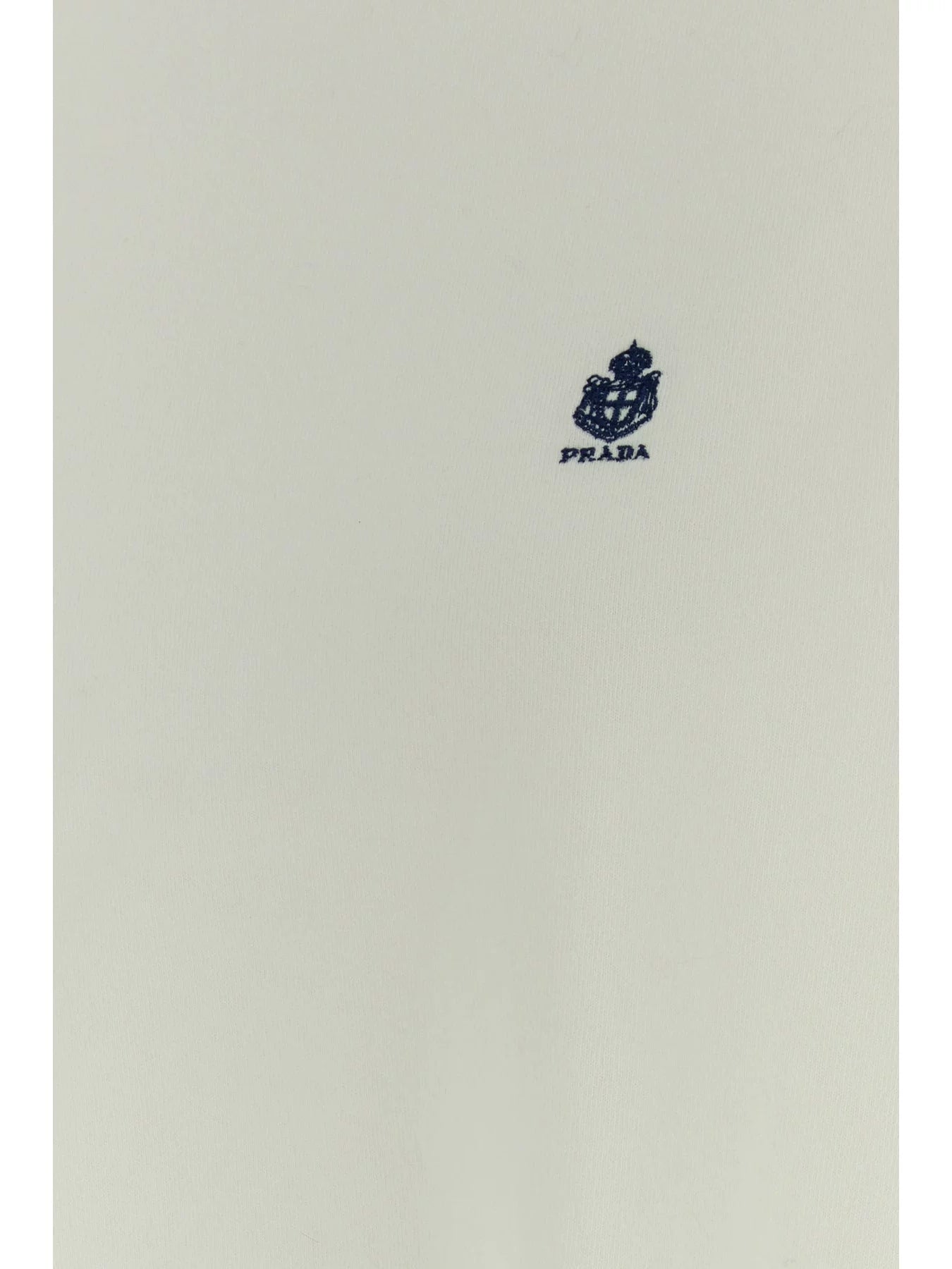 Prada Women's Logo T-Shirt in White