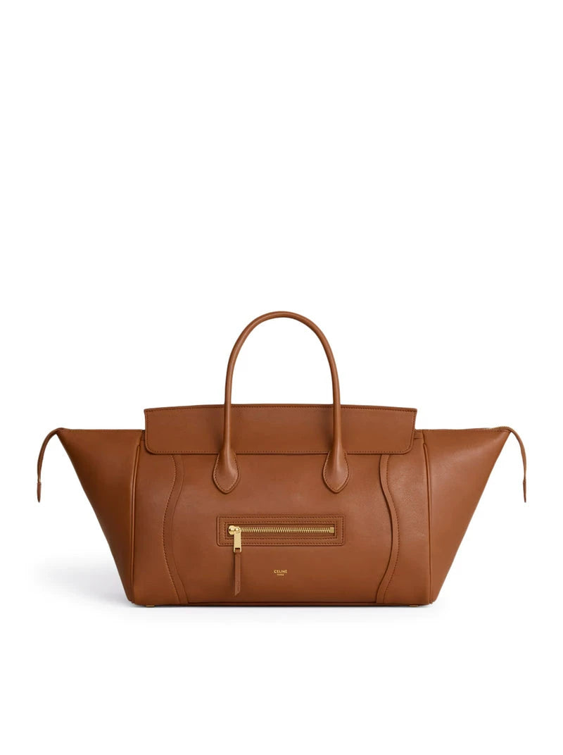 Celine Women's Luggage Handbag in Brown