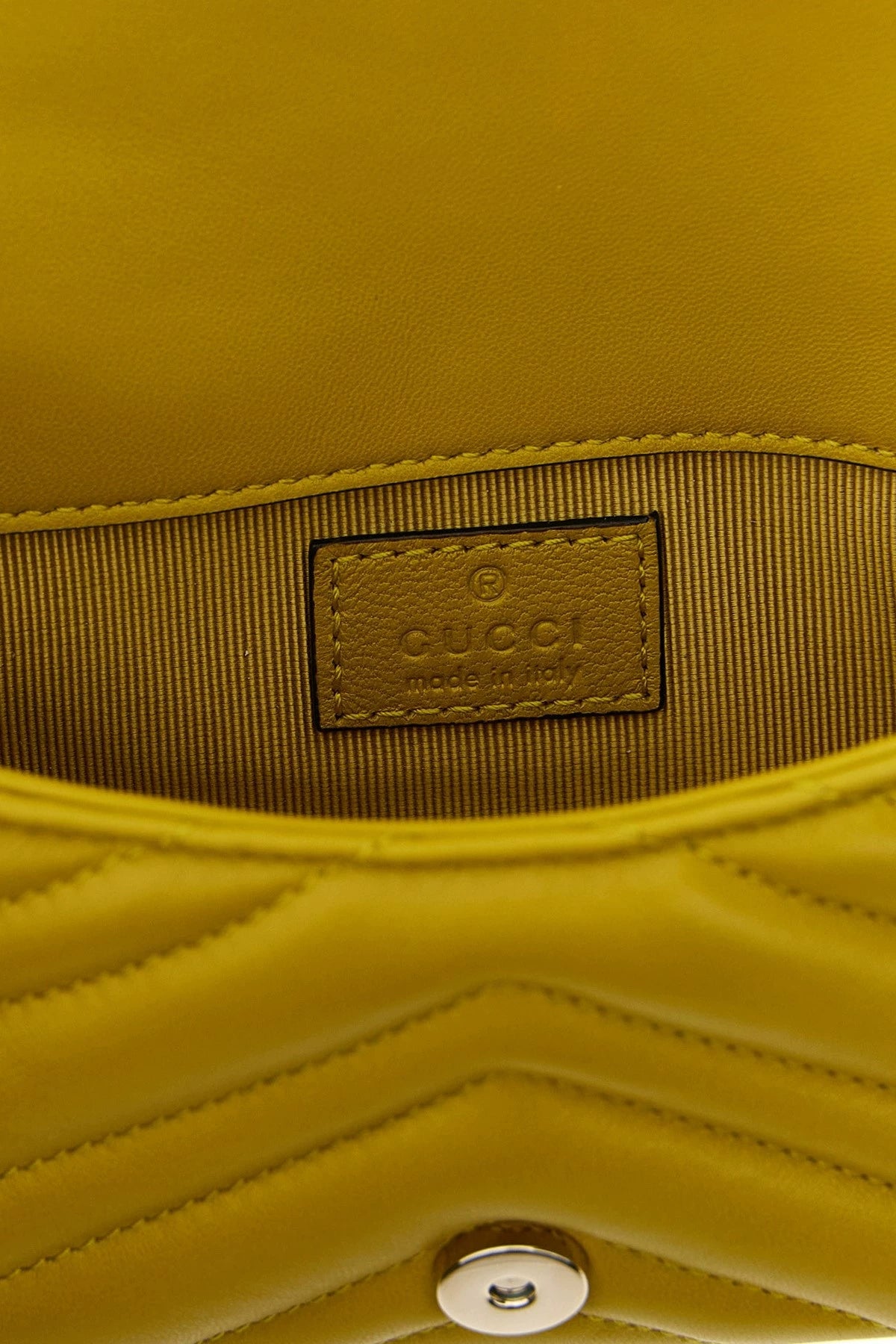 Gucci Women's Gg Marmont Mini Bag in Yellow