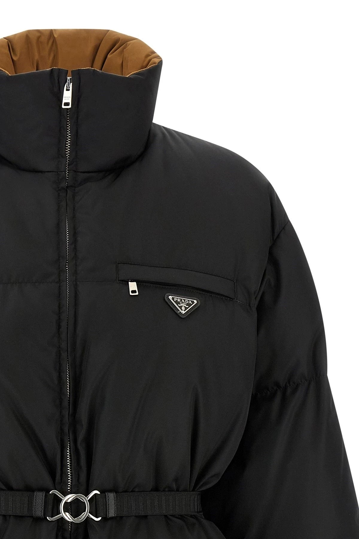 Prada Women's Maxi Down Jacket in Black