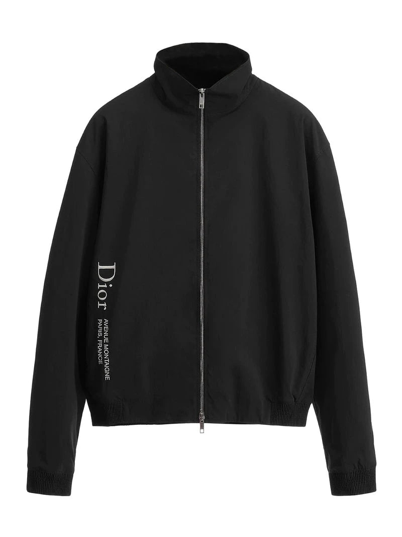 Dior Men's Logo Jacket in Black