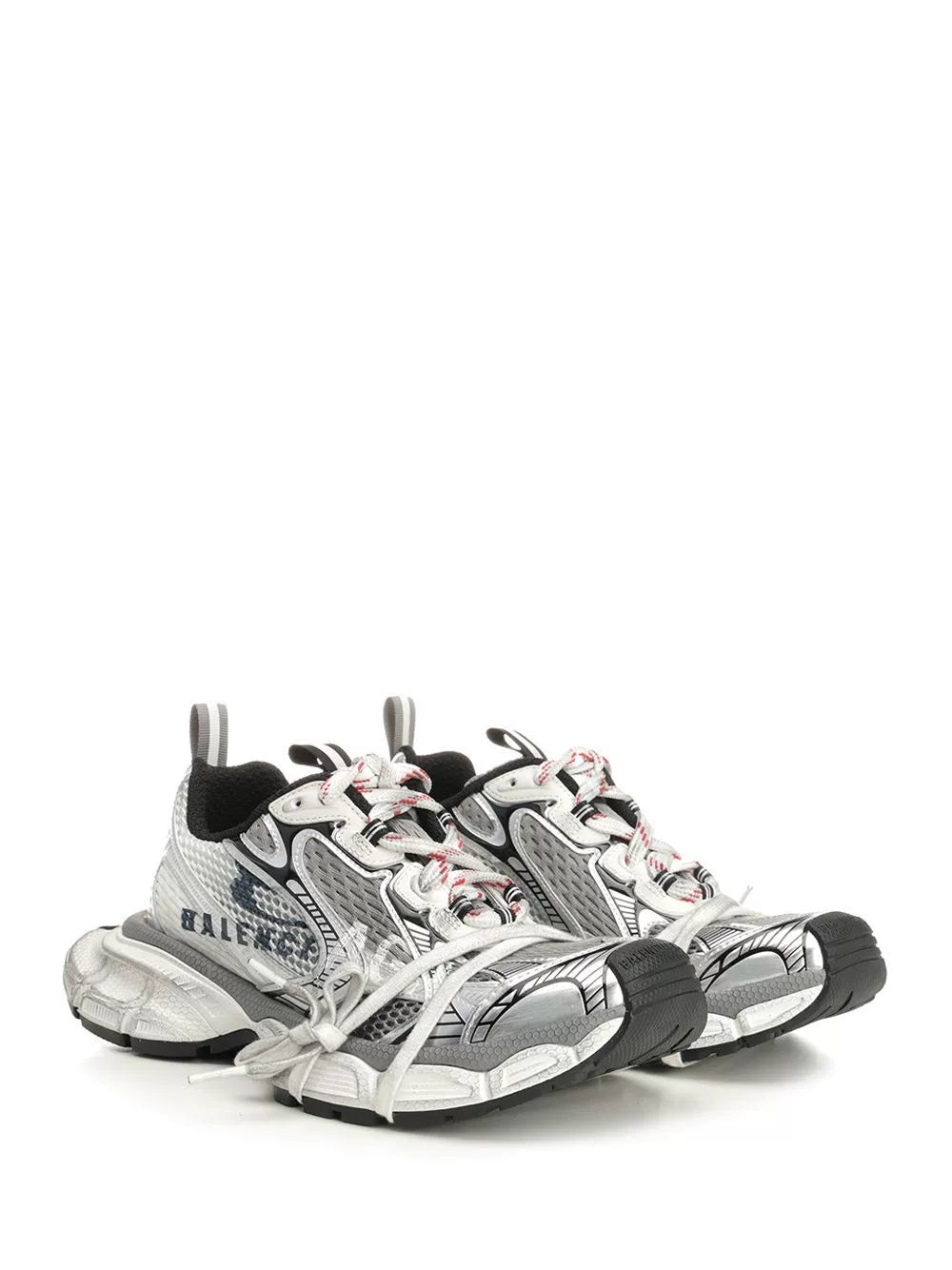Balenciaga Men's XL Split Sneakers in White