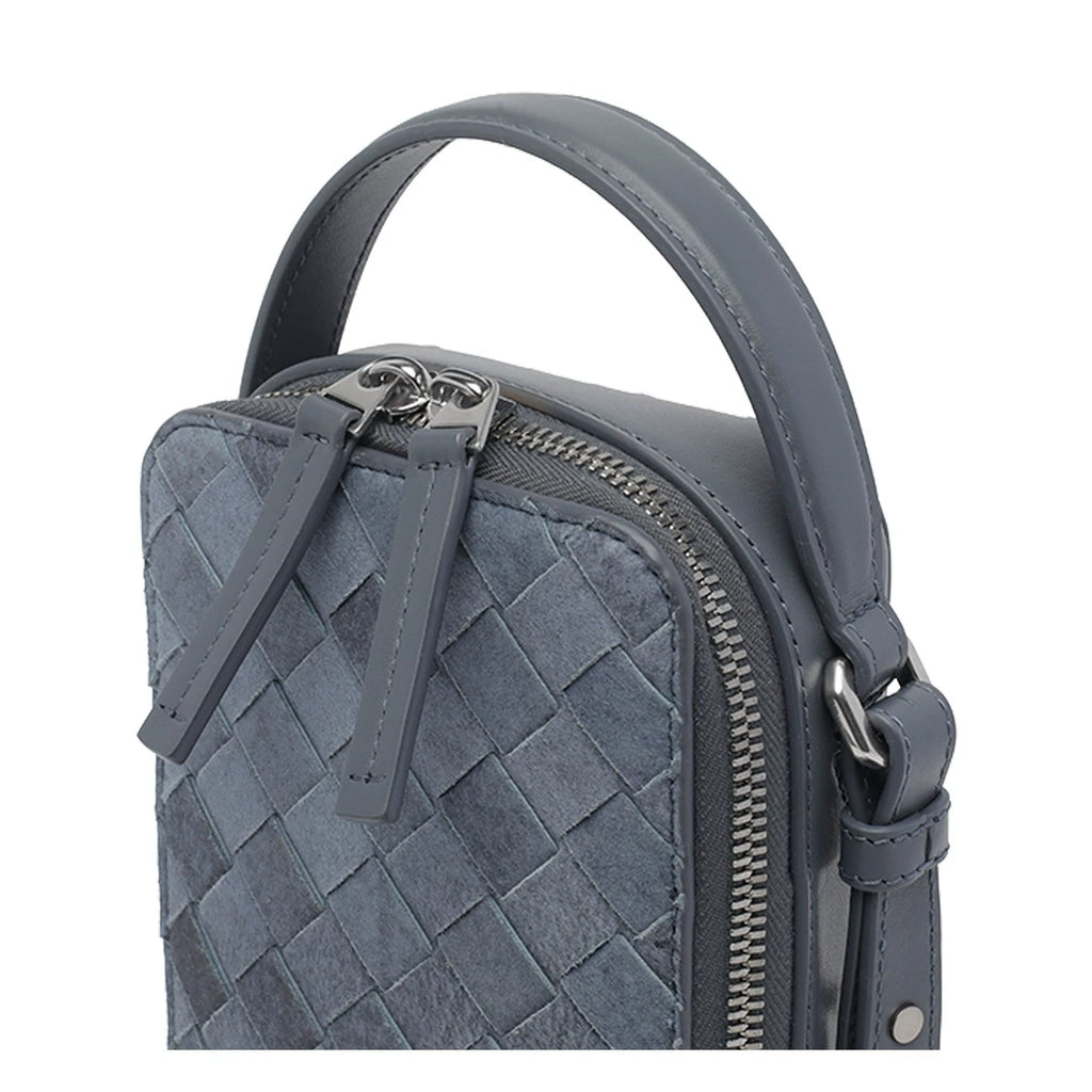 Bottega Veneta Men's Getaway Bag in Blue