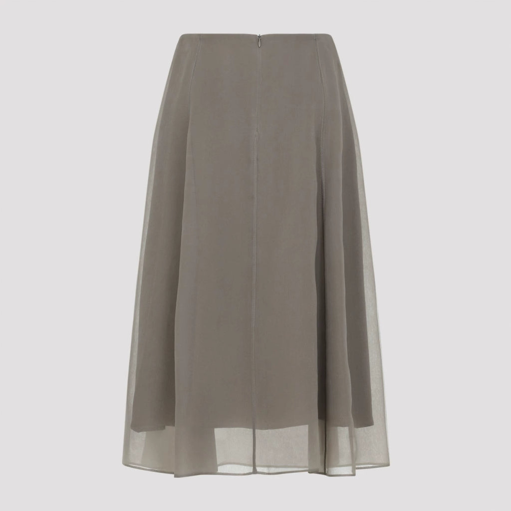 Brunello Cucinelli Skirt in Brown
