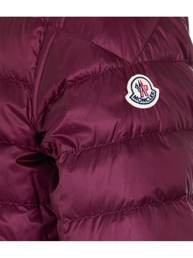Moncler Men's Rigel Down Jacket in Burgundy