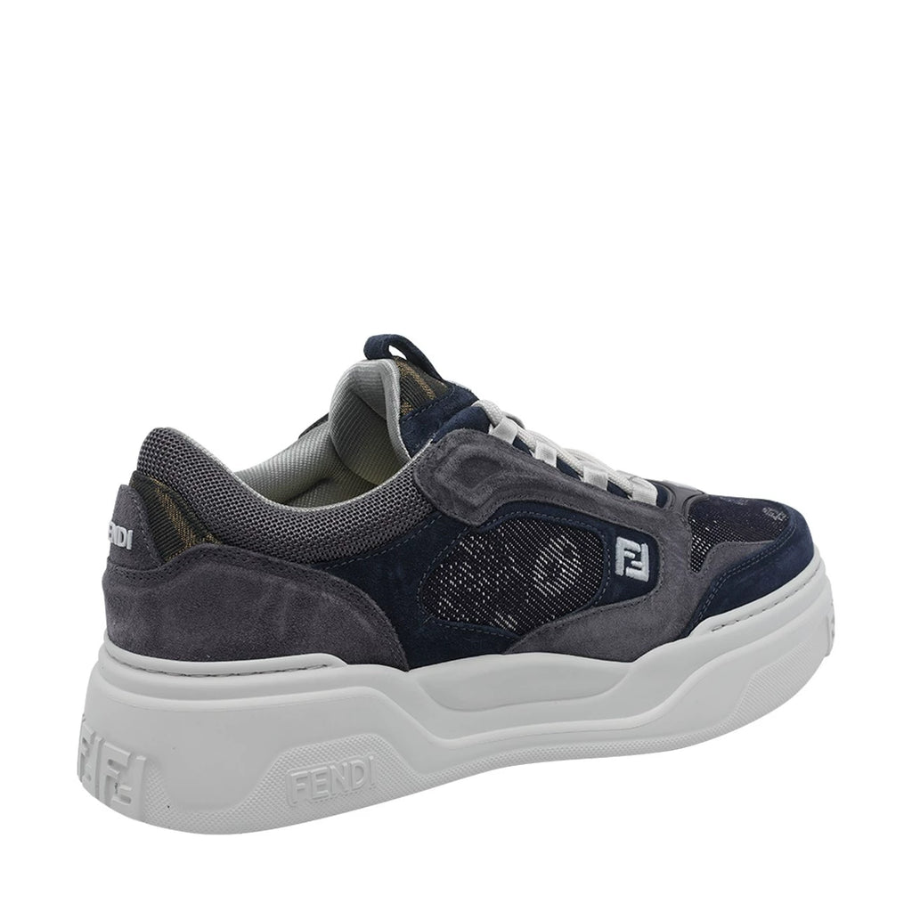 Fendi Men's Flow Sneakers in Blue
