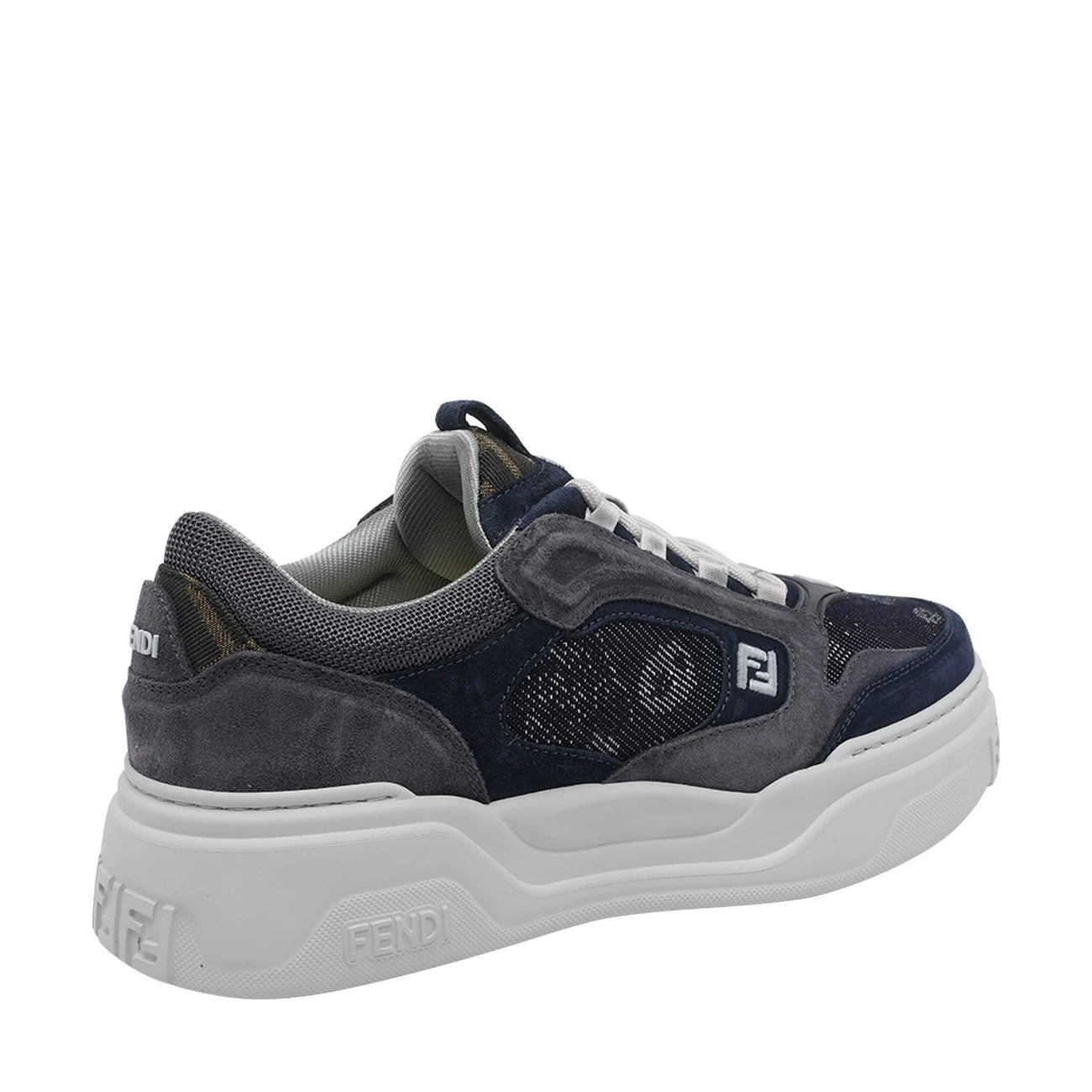 Fendi Men's Flow Sneakers in Blue