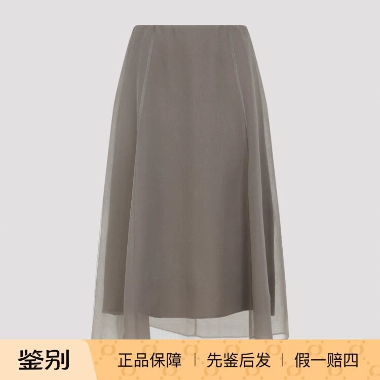 Brunello Cucinelli Skirt in Brown